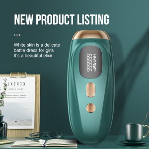 IPL-Laser-Haarentfernung Tragbare Haarentfernungsgerät IPL-Epliator Permanent Home Laser-Haarentfernung